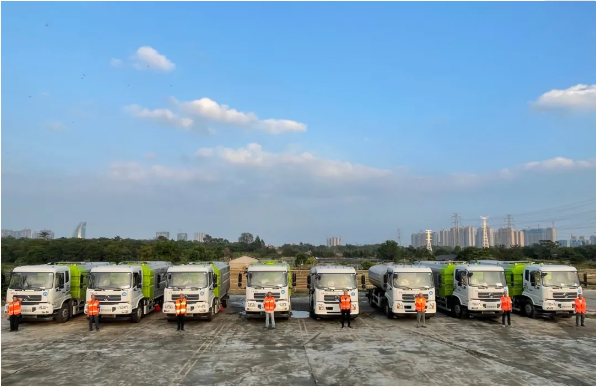 快！准！稳！巅峰国际速度保障高明环卫项目高效进场 —— 山水之间，最是高明