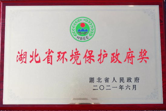 湖北省环境保护政府奖